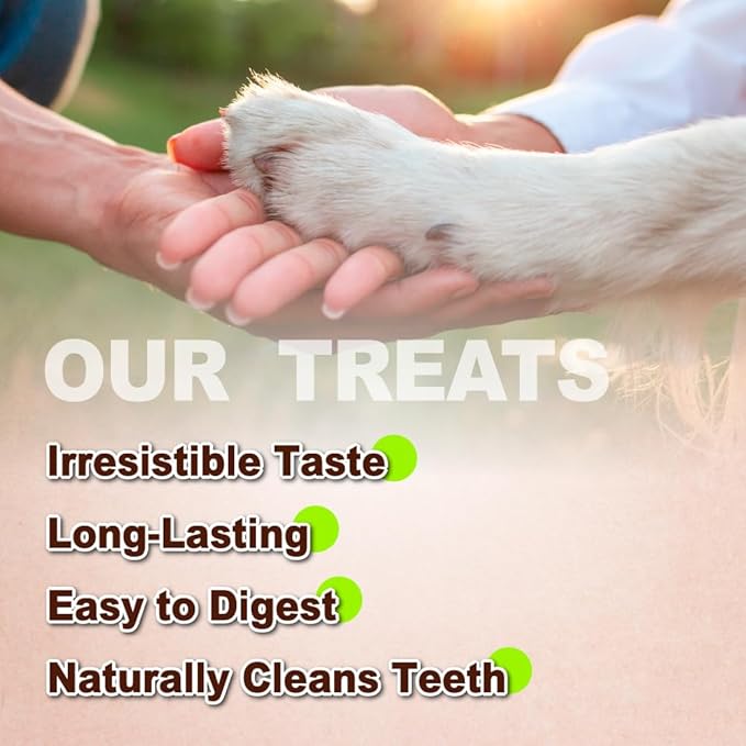 Afreschi Natural Turkey Tendon Bone (M) 10 oz, USA-Sourced Turkey Tendon, All Natural Puppy Chew, Hypoallergenic, Rawhide Alternative, for Medium Breeds