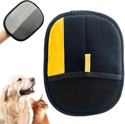 2025 Upgrade Pet Hair Remover Gloves, Reusable Cat Dog Grooming Gloves Pet Hair Remover Electrostatic Gloves, Premium Efficient Pet Hands on for Dogs, Cats & Horses with Long and Short Hair Fur (3)