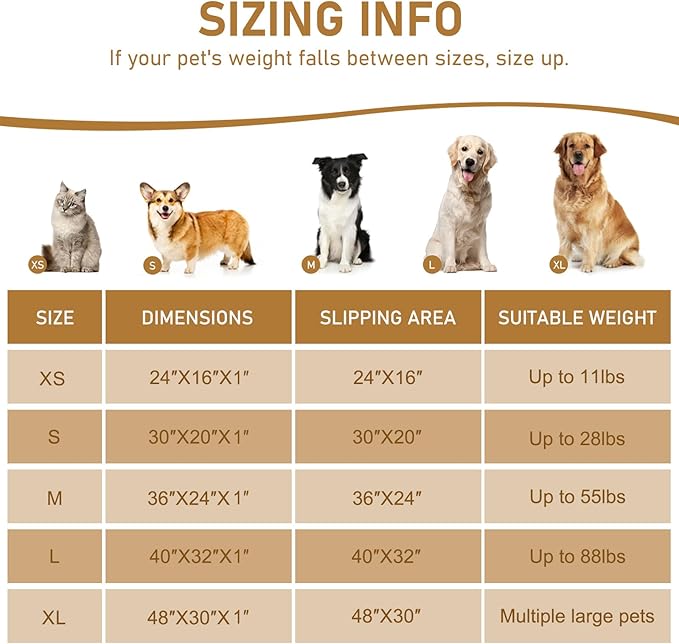 Smiry Dog Door Mat for Muddy Paws 30x20, Absorbs Moisture and Dirt Doormat, Non-Slip Washable Quick Dry Chenille Front Door Mat Indoor Entrance, Entryway Carpet for Inside Floor, Peach