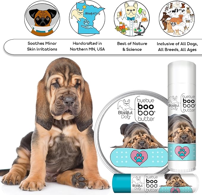 The Blissful Dog Bloodhound Boo Boo Butter, 16oz