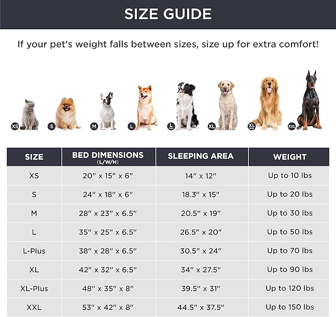 Bedsure XL Orthopedic Dog Bed for Extra Large Dogs - Washable XLarge Dog Cat Bed Waterproof, Comfort Dogs Couch Sofa with Washable Removable Cover, Pet Bed with Nonskid Bottom, Plaid-Brown, 42"